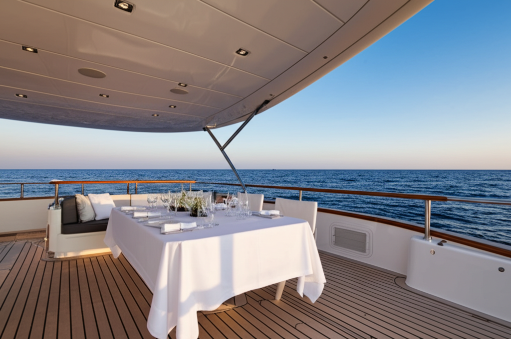 Gourmet dining experience