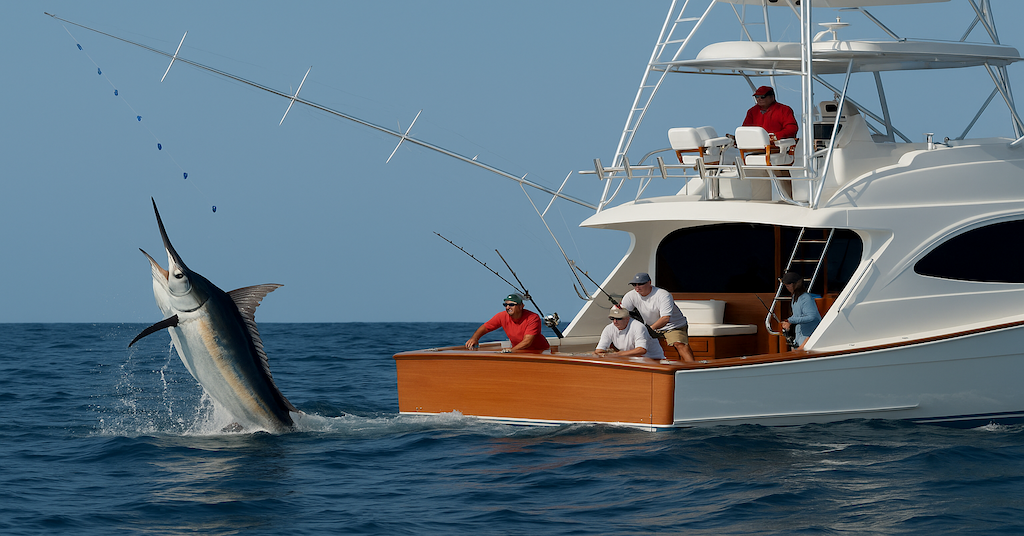 Sport fishing charter in Galapagos